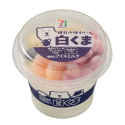 練乳の味わい　白くま　練乳10%増量