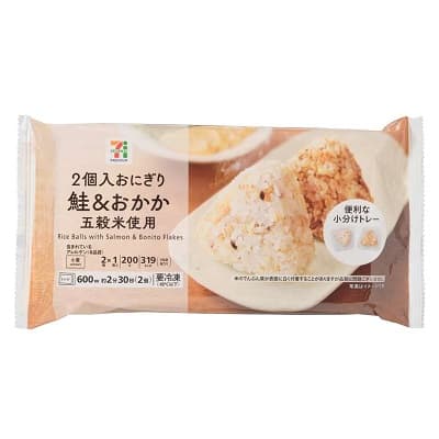 2個入おにぎり鮭＆おかか 2種×1個入