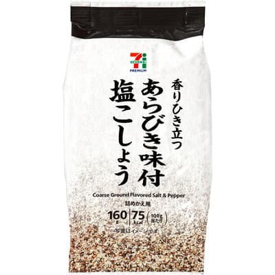 あらびき味付塩こしょう 詰替用 160g