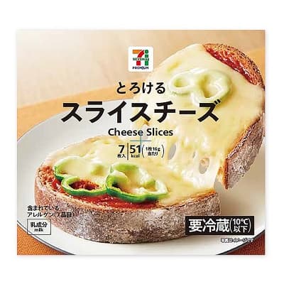 とろけるスライスチーズ 7枚入