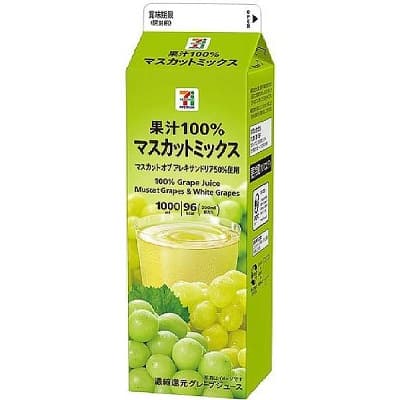 果汁100% マスカットミックス