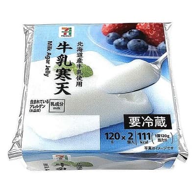 牛乳寒天 120g×2個