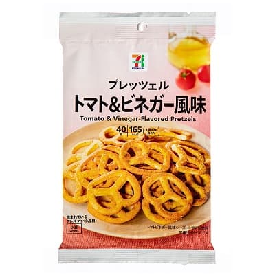 プレッツェル トマト＆ビネガー風味