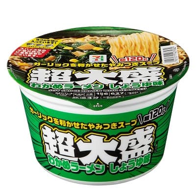 超大盛わかめラーメンしょうゆ味