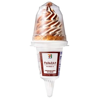 ワッフルコーン チョコ＆ミルク 175ml