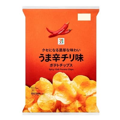 ポテトチップス うま辛チリ味 155g