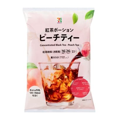 紅茶ポーションピーチティー 16個入