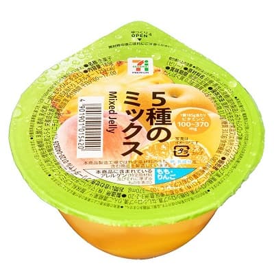5種のミックスゼリー 185g