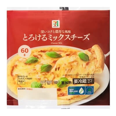 とろけるミックスチーズ 60g