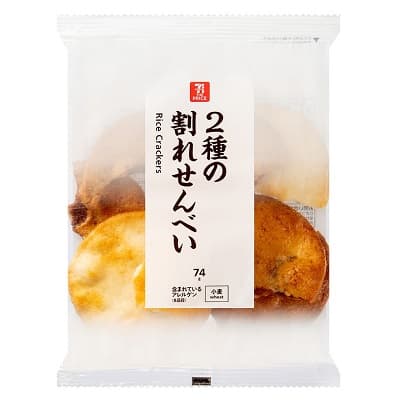2種の割れせんべい 74g