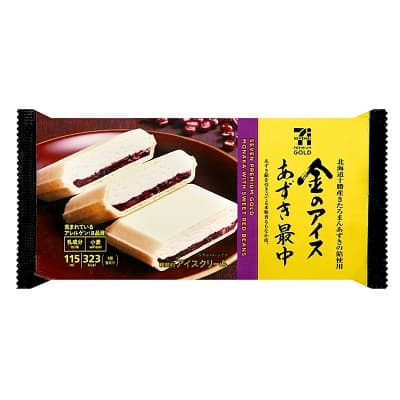 金のアイス あずき最中 115ml