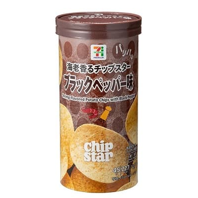 海老香るパリッとチップスター ブラックペッパー味 45g