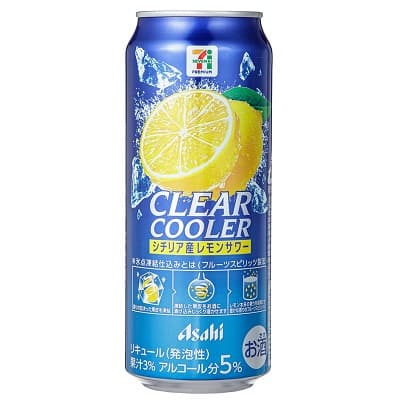 クリアクーラー シチリア産レモンサワー 500ml