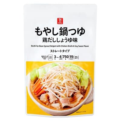 もやし鍋つゆ 750g