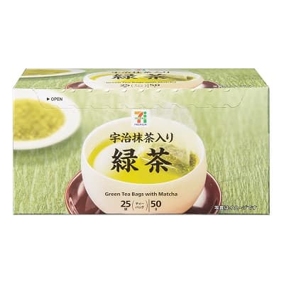 宇治抹茶入り緑茶ティーバッグ 25袋