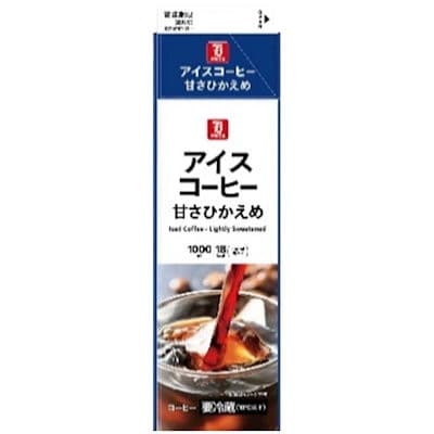 アイスコーヒー 甘さひかえめ 1000ml