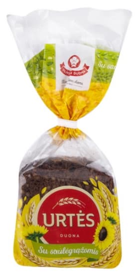 Dark bread with sunflower seeds