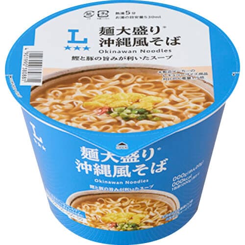 麺大盛り沖縄風そば