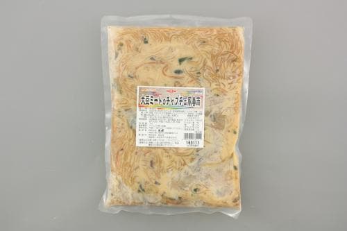 大豆ミートのチャプチェ風春雨