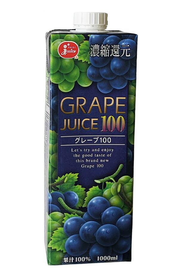 グレープ100%(ぶどうジュース濃縮還元)