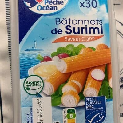 Bâtonnets de surimi