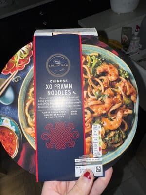 XO prawn noodles