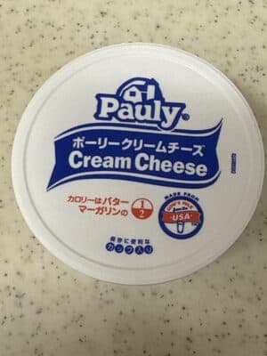 ポーリークリームチーズ100gあたり