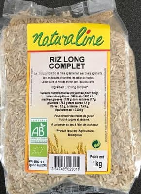 Riz long complet