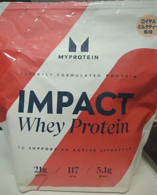 Impact Whey Protein - ロイヤルミルクティー風味