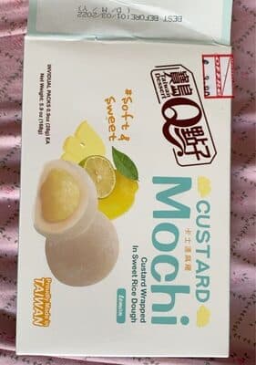 Custard Mochi