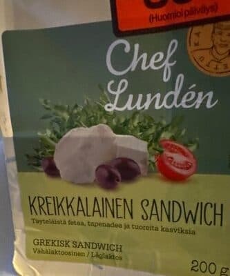 Kreikkalainen sandwich