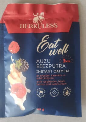 Eat well quick oatmeal
