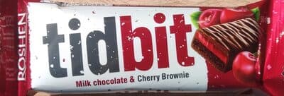 Tidbit, Milk Chocolate & Cherry Brownie