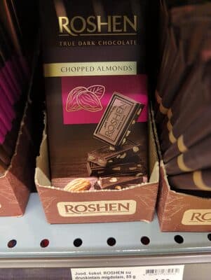 True Dark Chocolate Chopped Almonds