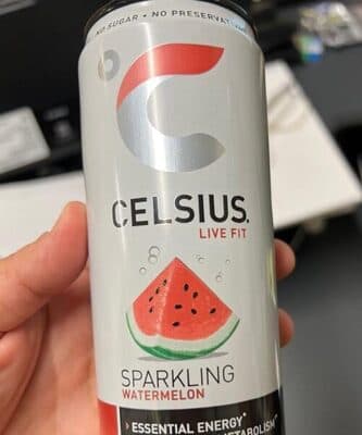 Celsius sparkling watermelon