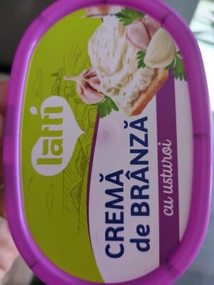 Latti Crema de branza cu usturoi