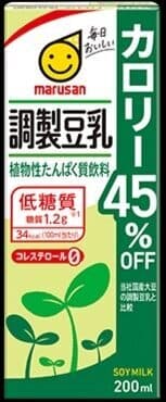 調製豆乳 カロリー45％オフ 200ml