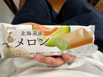 北海道産メロンアイスバー