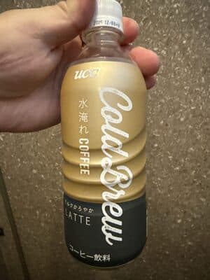 UCC 水淹れcoffee LATTE