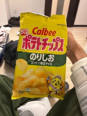 ポテトチップス のりしお