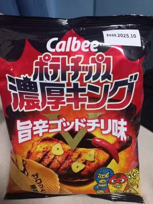 ポテトチップス濃厚キング 旨辛ゴッドチリ味