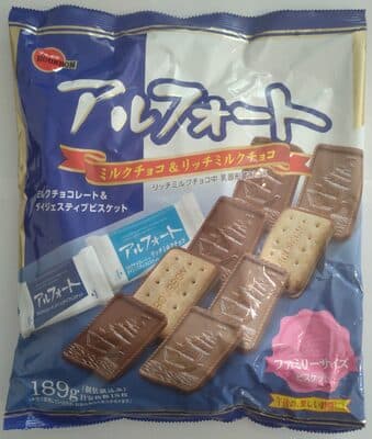 アルフォート　ミルクチョコ＆リッチミルクチョコ