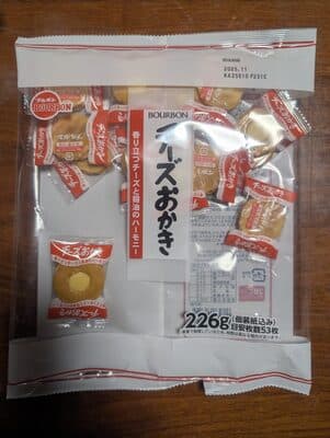 チーズおかき