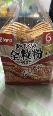 麦のめぐみ 全粒粉入り食パン