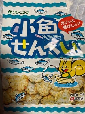 小魚せんべい