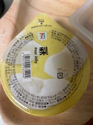 梨ゼリー