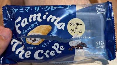 ファミマ・ザ・クレープ クッキー&クリーム