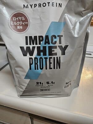 ロイヤルミルクチイー風味 Royal Milk Impact Whey Isolate