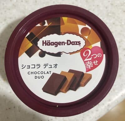 ショコラ デュオ アイスクリーム