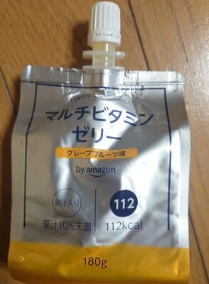 マルチビタミンゼリー グレープフルーツ味 by amazon